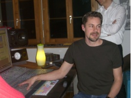 Matthias Heimlicher im Mischpult Matthias Heimlicher im Mischpult